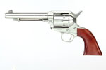 Uberti 1873 Cattleman Stainless Steel Revolver Smooth Walnut Grip .357 Magnum 6 Round Capacity 5.5" Barrel
