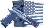 Citadel M-1911 with Ammo Can 45 ACP 5" Barrel 8 Round American Flag Battleworn Gray Cerakote Slide