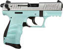 Walther Arms P22 QD Semi Automatic Pistol 22 Long Rifle 3.42" Barrel 10 Round Black/Angel Blue