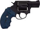 Taurus 856 Revolver Single/Double 38 Special 2" 6 Rd Blue Cyclone Grip Black