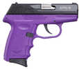 SCCY Industries CPX-3 380 ACP Semi-Auto Pistol Purple/Black Nitride 10+1 Round Capacity
