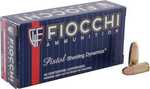 9mm Luger 50 Rounds Ammunition Fiocchi Ammo 158 Grain Full Metal Jacket