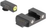 AmeriGlo Glock Pro-Glo Combination Sight Set Fits 17192223242627333435373839 Green/Yellow Front & Green/White Rear