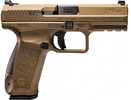 Canik Tp9da Pistol 9mm Fixed Sights 2-18 Round Mags Burnt Bronze Polymer