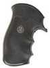 Pachmayr Grip Gripper Fits Ruger Security Six with Finger Grooves Black 3175