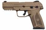 Ruger Security 9 Semi Automatic Pistol 9mm Barrett Brown 15 Round Capacity 4" Barrel
