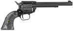 Heritage Rough Rider Single Action Revolver 22LR 6.5" Barrel Black Finish Pearl Grips 9Rd