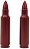 A-Zoom Snap Caps 25-06 Remington Aluminum Red, 2 Pack Model: 12256