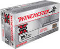 Winchester Super-X 357 Mag 158 gr Jacketed Soft Point (JSP) Ammo 50 Round Box