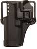 Blackhawk CQC Serpa Belt Holster Left Hand for Glock 19/23/32/36 Loop and Paddle 410502Bk-L