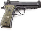 Wilson Combat 92G Brigadier Tactical Semi Automatic Pistol 9mm Luger 4.70" Barrel 15 Round Black Finish With Dirty Olive G10 Grip