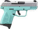 Ruger Security-9 Compact 9mm 3.4" Barrel 10 Round Silver Slide Turquoise Frame