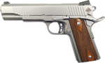 Rock Island Armory M1911 FS Tactical Pistol 45 ACP 8 Round Stainless Steel Frame With Wood Grip