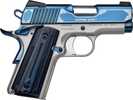 KIMBER SAPPHIRE ULTRA II Pistol 9mm 3" Barrel 8+1 Capacity Bright Blue Fimish/Thin G-10 Grips