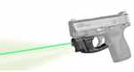 LaserMax Centerfire Light/Laser Sight System Green Laser/100 Lumen Mint S&W M&P Shield Matte Black