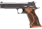 Sig Sauer P210 Target Pistol 9MM 5" Barrel Black Slide Walnut Grip