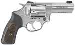 Ruger SP101 Revolver 357 Magnum 3" Barrel Black Rubber Grips Engraved Wood Satin Stainless Finish