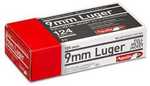 9mm Luger 50 Rounds Ammunition Aguila 124 Grain Full Metal Jacket