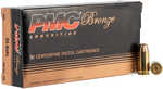 45 ACP 50 Rounds Ammunition PMC 185 Grain Jacketed Hollow Cavity