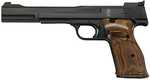 Smith & Wesson Model 41 Rimfire Pistol 22 Long Rifle 7" Barrel Blued Carbon Steel Slide Wood Grips