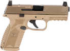 FN 509M MRD Pistol 9mm 4" Barrel 10 Round Flat Dark Earth Finish Interchangeable Backstrap Grip