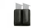 Tagua MC6 Double Mag Carrier Fits Glock 9/40 Magazines Black Leather Ambidextrous MC6-022