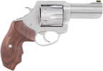 Charter Arms Professional V Revolver 357 Magnum 6 Shot 3" Barrel Stainless Steel Finish Wood Grips Fiber Optic Sight