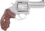 Charter Arms Professional V Revolver 357 Magnum 6 Shot 3" Barrel Stainless Steel Finish Wood Grips Fiber Optic Sight