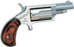 NAA 22MC Mini-Revolver Mag / LR 5 Shot 1-5/8" Barrel Stainless Steel Finish With Rosewood Grips