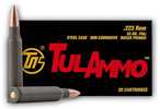Tula TulAmmo 223 Remington 55 Grain Full Metal Jacket FMJ 20 Round Ammunition TA223550