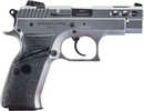 SAR P8S Compact Pistol 9mm 3.80" Ported Barrel 17 Round Stainless Steel Finish Black Polymer Grip P8SST