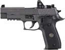 Sig Sauer P226 Full Size Legion RX Pistol 9mm 4.40" Barrel 15 Round Gray Cerakote Elite Black G10 Grip Night Sights And Romeo1