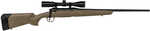 Savage Axis II XP Bolt Action Rifle 308 Wichester 22" Barrel Flat Dark Earth Finish Bushnell Banner 3-9x40mm Scope