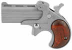 Bearman Pistols Classic Derringer 22 LR 2.4" Barrel Alloy Frame Satin Finish Rosewood Grips Fixed Sights 2Rd CL22LSR
