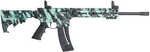 Smith & Wesson M&P15-22 Sport Rifle 22 LR 16.5" Barrel 25 Round Robin Egg Blue Camo 6-Position CAR Stock 2" M-LOK Rail Panel Semi-Automatic