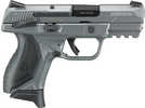 Ruger American Compact Pistol 9mm 3.55" Barrel 17 Round Gray Cerakote Finish 3-Dot Novak LoMount Sights