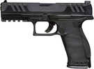 Walther PDP 9mm Pistol 4.5" Barrel Fullsize Opt Rdy 2-18 Rd Mag Black Polymer Finish