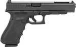 Glock G34 9mm Luger Pistol 5.31" Barrel 1-17Rd Mag Black Steel Slide Polymer Grip Adjustable Sights
