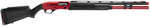 Stevens Renegauge Competition Shotgun 12 Ga 3" Chamber 24" Barrel 9 Round Red Cerakote Receiver Matte Black Monte Carlo Stock