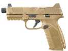 FN 509 Tactical Semi-Auto Pistol 9mm Luger 4.5" Threaded Barrel (2)-10Rd Mags Flat Dark Earth Finish