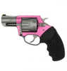 Charter Arms Rosie Compact 38 Special Revolver 2.2" Barrel 6Rd Capacity Rubber Grips Pink/ Stainless Steel Aluminum Finish