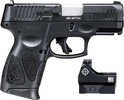 Taurus G3 Semi-Auto Pistol 9mm Luger 3.26" Barrel (3)-12Rd Mags Adjustable Sights Blued Polymer Finish