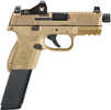 FNH America 509 Compact Tactical Semi-Auto Pistol 9mm Luger 4.32" Barrel (2)-15Rd Mags Night Sight Style Black Finish