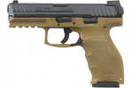 Heckler & Koch VP9 Semi-Auto Pistol 9mm Luger 4.09" Barrel (3)-10Rd Mags Night Sights Flat Dark Earth Finish