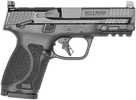Smith & Wesson M&P M2.0 Compact 9mm Luger Semi-Auto Pistol 4" Barrel (2)-15Rd Mag Matte Black Armornite Stainless Steel Barrel/Slide with Optics Cut Right Hand Polymer Finish