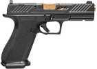 Shadow Systems DR920 Elite Striker Fired Semi-Auto Pistol 9mm Luger 4.5" Spiral Fluted Bronze Barrel (1)-10Rd Mag Sights: FS: Green Tritium RS:Black Night Black Nitride Finish