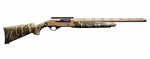 Charles Daly 601 Turkey Semi-Auto Shotgun 12 Gauge 3" Chamber 24" Barrel 4Rd Capacity Front Sight: Fixed Fiber Optic Rear Picatinny Rail Flat Dark Earth Cerakote Mossy Oak Bottomland Camoflauge Finish
