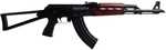 Zastava ZPAP M70 Semi-Auto Rifle 7.62x39mm 16.3" Chrome Lined Barrel (1)-30Rd Mag Right Hand Red Hanguard Triangle Fixed Stock Matte Blued Finish