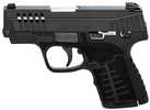 Savage Stance MC9MS Compact Striker Fired Semi-Auto Pistol 9mm Luger 3.2" Barrel (1)-8Rd, (1)-7Rd Mags 3 Dot Sights Ambidextrous Black Melonite Finish