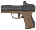 FMK Firearms 9C1 Elite Pro Striker Fired Compact Semi-Auto Pistol 9mm Luger 4" Barrel (2)-14Rd Mags Burris Fastfire 3 Red Dot Sight Burnt Bronze/Black Polymer Finish